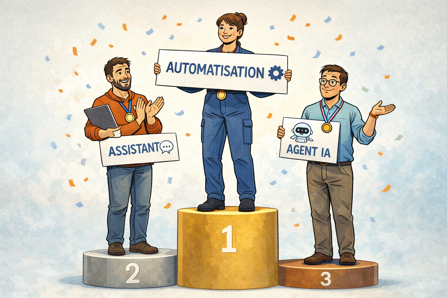 Priorisation TPE automatisation avant IA assistant agent - Podium besoins réels